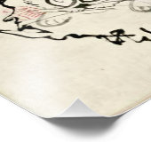 Zen Classics - Gibon Sengai - Tijger Foto Afdruk (Hoek)