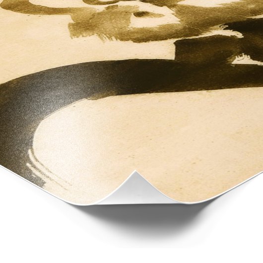 Zen Classics - Hakuin Ekaku - Daruma Foto Afdruk (Hoek)