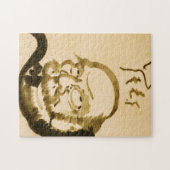 Zen Classics - Hakuin Ekaku - Daruma Legpuzzel (Horizontaal)