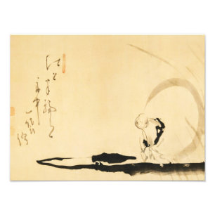 Zen Classics - Hakuin Ekaku - Hotel in een boot Foto Afdruk