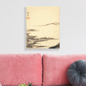 Zen Classics - Sesshu - Herfstlandschap Canvas Afdruk (Insitu (Woonkamer))