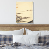 Zen Classics - Sesshu - Herfstlandschap Canvas Afdruk (Insitu (Slaapkamer))