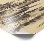 Zen Classics - Sesshu - Herfstlandschap Foto Afdruk (Hoek)