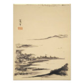 Zen Classics - Sesshu - Herfstlandschap Foto Afdruk (Voorkant)