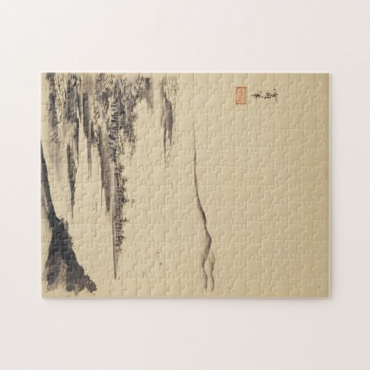 Zen Classics - Sesshu - Herfstlandschap Legpuzzel (Horizontaal)