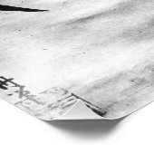 Zen Classics - Sesshu - Vogel en Bamboe Foto Afdruk (Hoek)