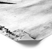 Zen Classics - Sesshu - Vogel en Bamboe Poster (Hoek)