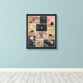 Zen Collage Canvas Afdruk (Insitu (Houten vloer))