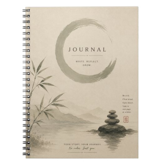 Zen Dagboek Notitieboek (Voorkant)
