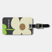 Zen Daisy Personalized Bagagelabel (Voorkant horizontaal)