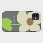 Zen Daisy Personalized iPhone 5/5S Hoesje (Achterkant (horizontaal))