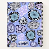 Zen Design (Paarse) tekenen en schrijven Journal Notitieboek (Achterkant)