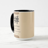 Zen Dieet Eet Meer Groenten dan BG Mok (Voorkant links)