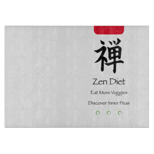 Zen dieet Eet meer groenten Snijplank