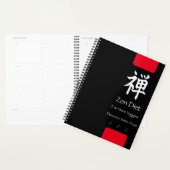 Zen Dieet Eet Meer Groenten Zwart BG Planner (Display)