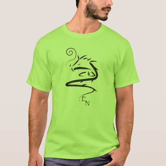Zen Dragon 3 T-shirt (Voorkant)