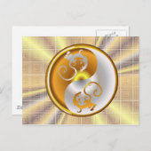 Zen Dragons Briefkaart (Voorkant / Achterkant)