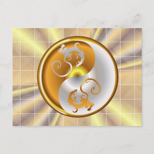 Zen Dragons Briefkaart (Voorkant)