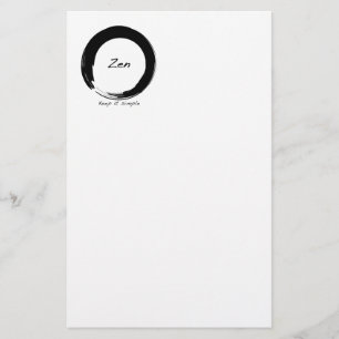 Zen: Eenvoudig houden Briefpapier