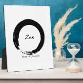Zen: Eenvoudig houden Fotoplaat (Zijkant)