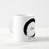 Zen: Eenvoudig houden Koffiemok (Voorkant links)