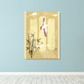 Zen-eiland Canvas Afdruk (Insitu (Houten vloer))