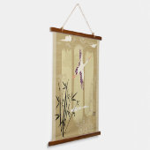 Zen-eiland Hangend Wandkleed (Gebogen)