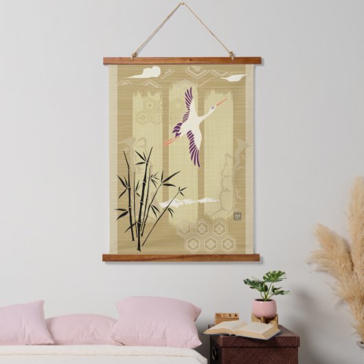 Zen-eiland Hangend Wandkleed (Slaapkamer)