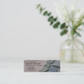 Zen en Abstracte tuin 2 Visitekaartjes (Staand voorkant)