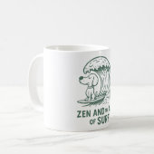 Zen en de kunst van het Surf Koffiemok (Voorkant links)