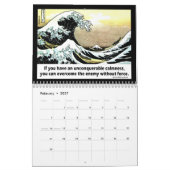 Zen en de Martial Arts Calendar Kalender (Feb 2027)