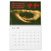 Zen en de Martial Arts Calendar Kalender (Mar 2026)