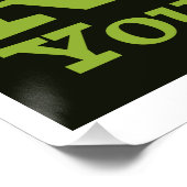 Zen en een Cat Relax Slogan Perfect Poster (Hoek)