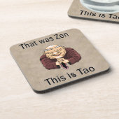 Zen en Tao Bier Onderzetter (Linkerzijde)