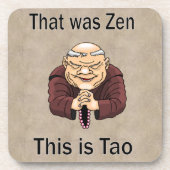 Zen en Tao Bier Onderzetter (Voorkant)