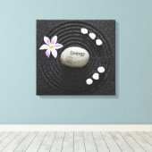 Zen Energy Canvas Afdruk (Insitu (Houten vloer))