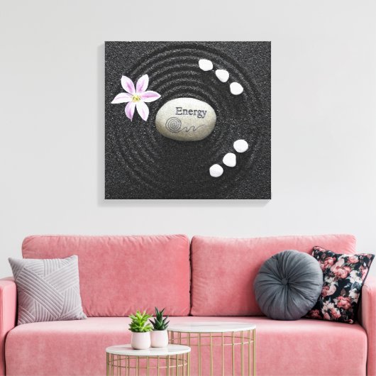 Zen Energy Canvas Afdruk (Insitu (Woonkamer))