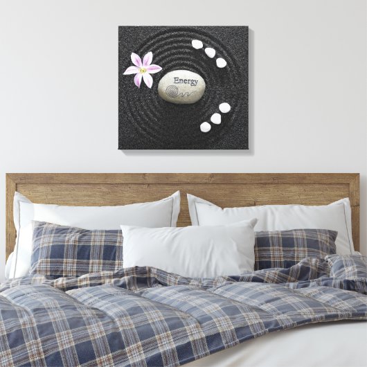 Zen Energy Canvas Afdruk (Insitu (Slaapkamer))
