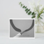 Zen Enso Calligraphy Brush Kaart (Staand voorkant)