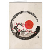 Zen Enso Circle en Sakura Tree (Voorkant)