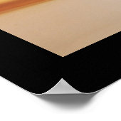 Zen Enso en Calligraphy Brush Poster (Hoek)