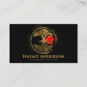 Zen Enso Golden Sunset Visitekaartje (Voorkant)