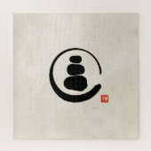 Zen Enzo Circle and Zen stones Legpuzzel (Verticaal)