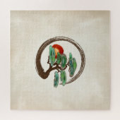 Zen Enzo Geode Bonsai Tree op canvas Legpuzzel (Horizontaal)