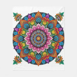 Zen Essentie: Mandala Meditatie Dekbed Fleece Deken