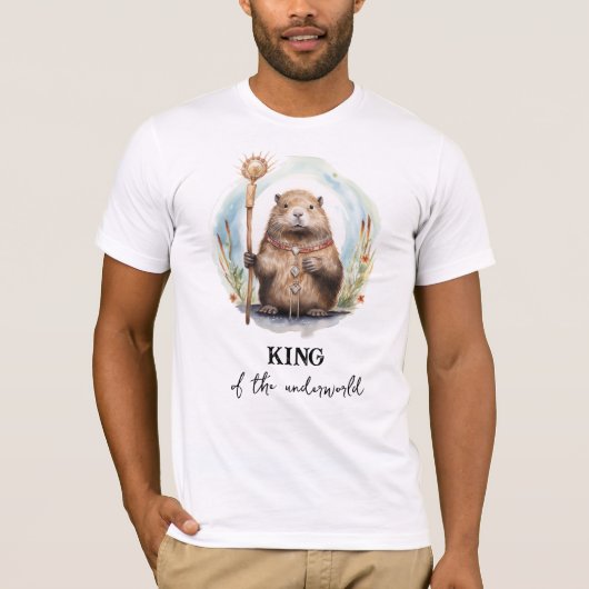 *~* Zen Fantasy Jeweled Groundhog Drip SC5 T-shirt (Voorkant)