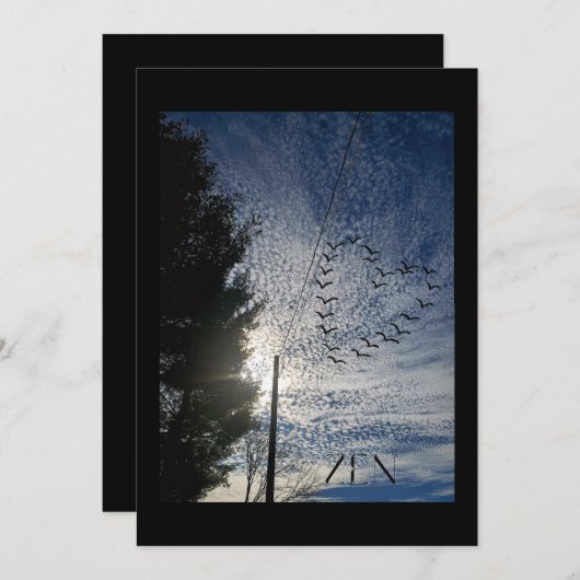 ZEN FEESTDAGENKAART (Voorkant / Achterkant)