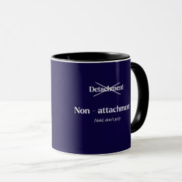 Zen Filosofie Loslaten Cadeau voor Hem Haar Koffie Mok