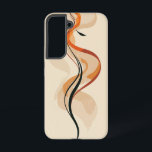 Zen Flame Flow Telefoonhoes Samsung Galaxy Hoesje<br><div class="desc">Een vloeiende vlam-achtige wervelwind danst in balans,  het vastleggen van de geest van energie,  transformatie en kalmte met een moderne twist.</div>