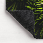 Zen floral Lime groen wit Chrysanthemum Muismat (Hoek)